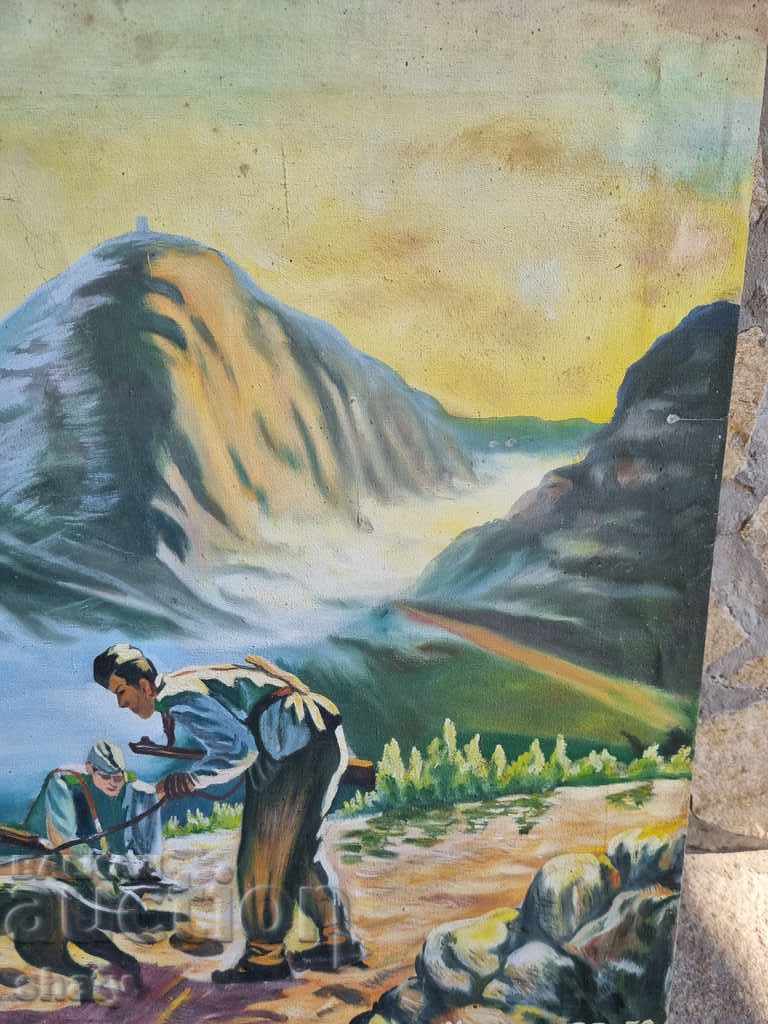 Delivery of An old painting Delivery of An old painting