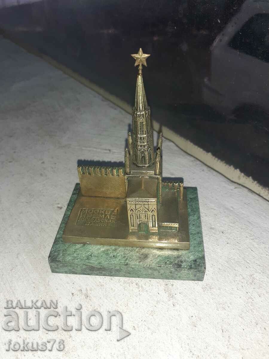 Collectible bronze model of the Kremlin - signed