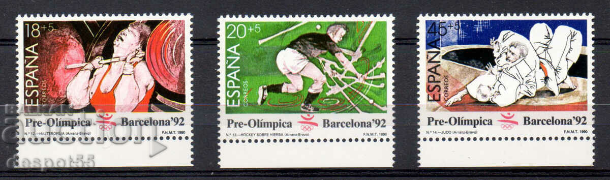 1990. Spania. Jocurile Olimpice - Barcelona '92, Spania.