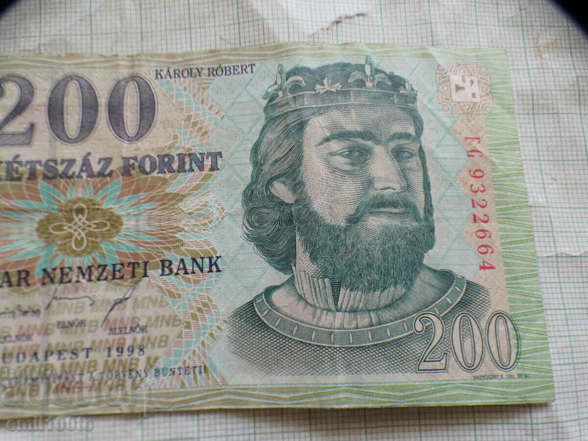 Licitație 200 coroane 1998. Ungaria Licitație 200 coroane 1998. Ungaria