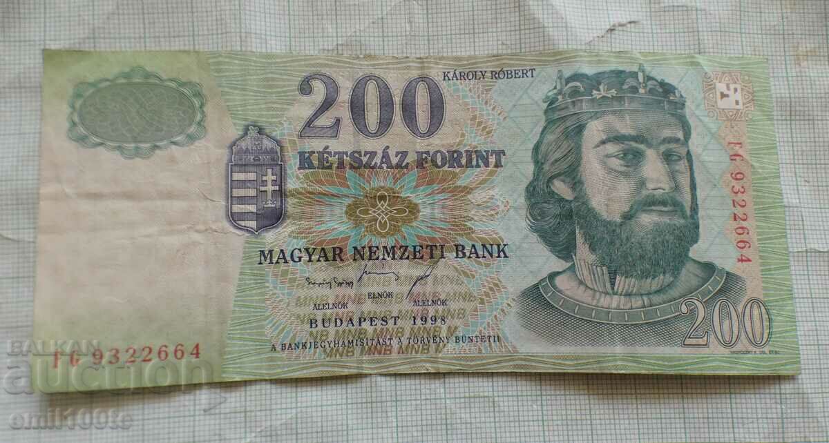 200 coroane 1998. Ungaria