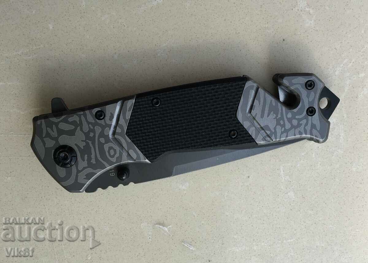 Livrarea Cuțit semi-automat pliabil Browning F119, tăietor, piramidă Livrarea Cuțit semi-automat pliabil Browning F119, tăietor, piramidă