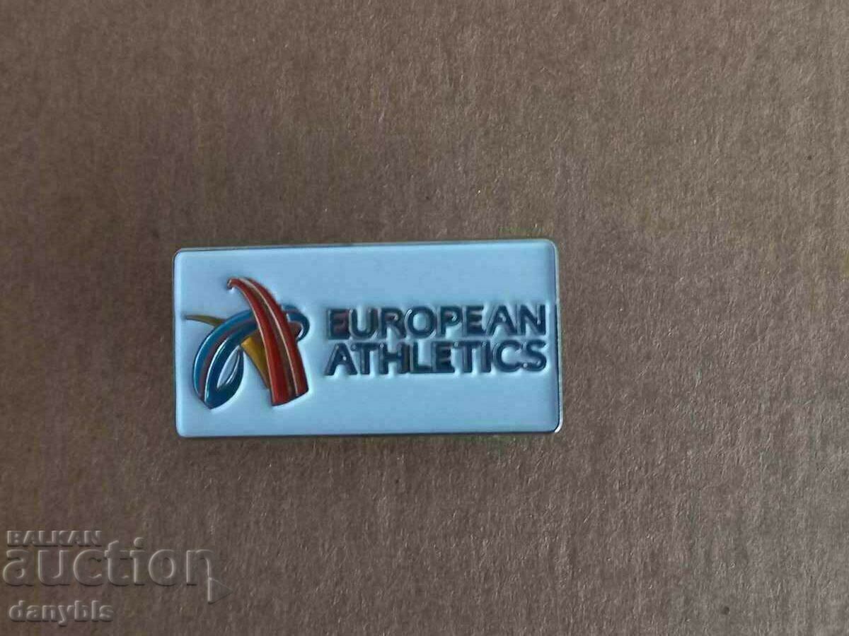 Insigna - Federația Europeană de Atletism