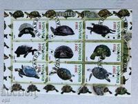 Stamped Block Turtles 2012 Rwanda