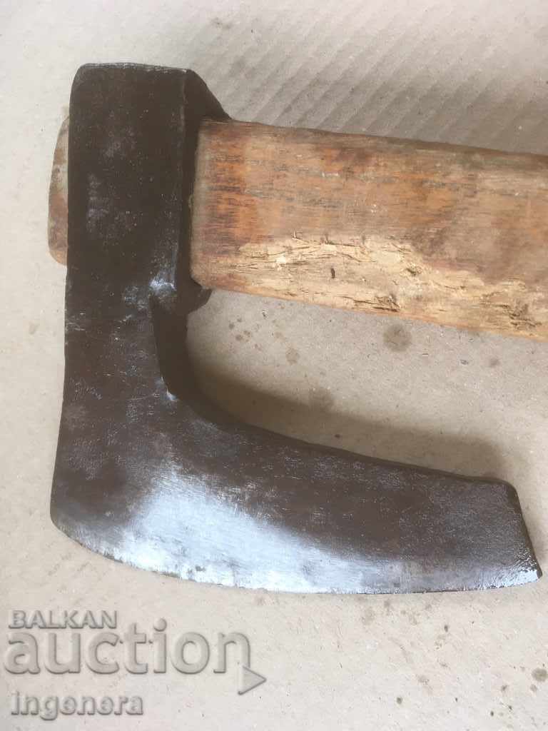 AX AX AX STAR OLD LARGE TOOL WITH HANDLE - 5