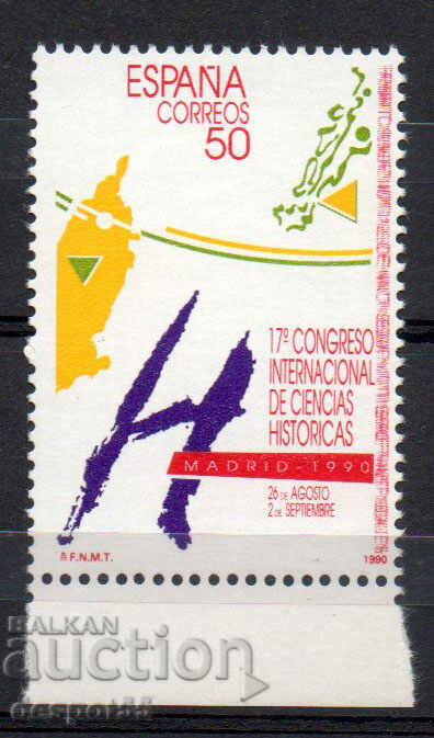 1990. Испания. Международен конгрес по исторически науки.