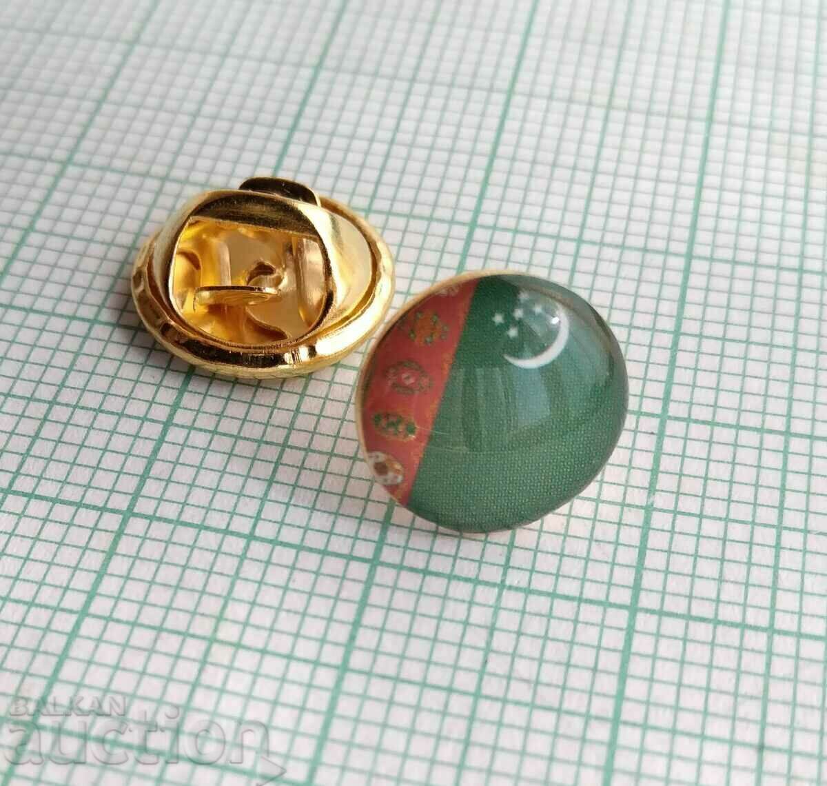 13265 Badge - flag flag of Turkmenistan with price 1.00 BGN | € 0.51 13265 Badge - flag flag of Turkmenistan with price 1.00 BGN | € 0.51