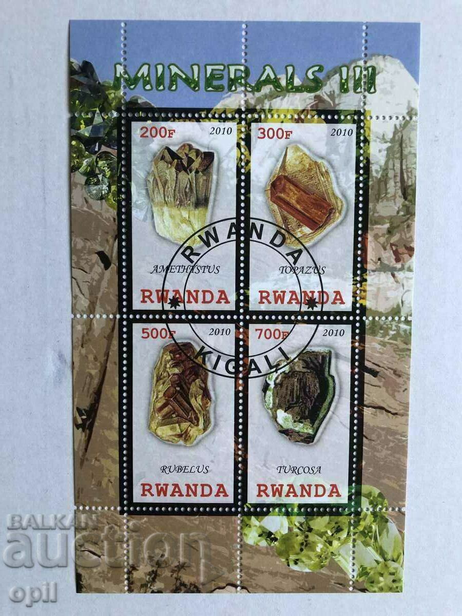 Stamped Block Minerals 2010 Rwanda