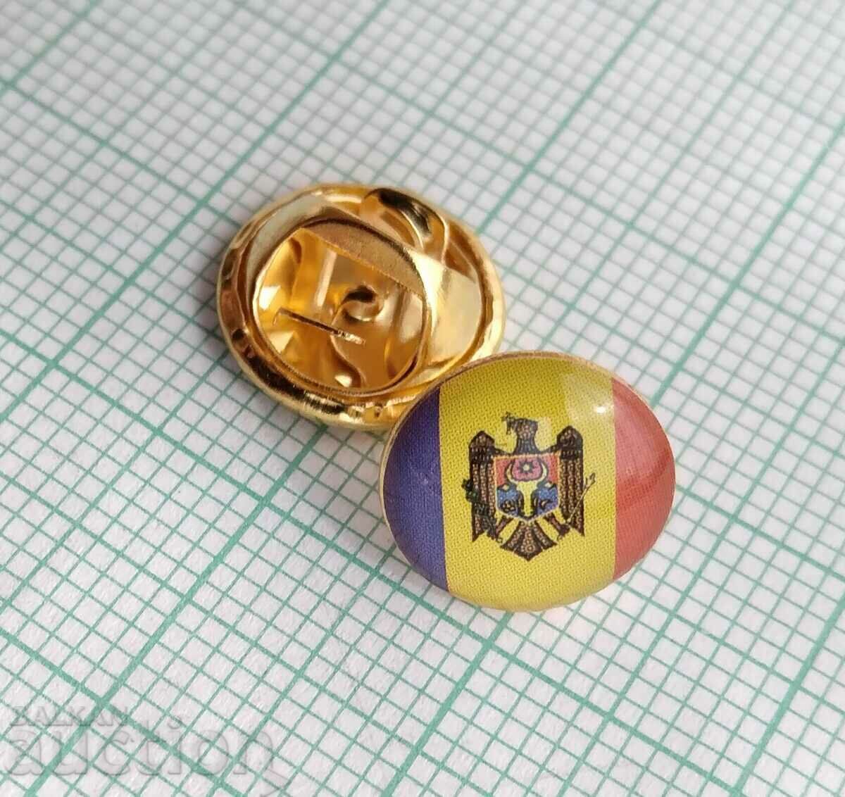 13268 Badge - flag flag Moldova with price 1.00 BGN | € 0.51 13268 Badge - flag flag Moldova with price 1.00 BGN | € 0.51