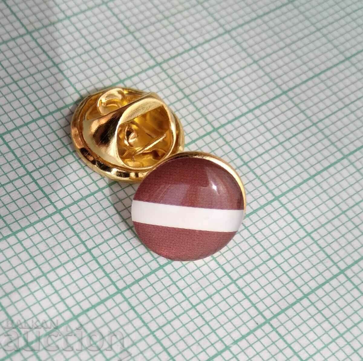 13269 Badge - flag flag Latvia with price 1.00 BGN | € 0.51 13269 Badge - flag flag Latvia with price 1.00 BGN | € 0.51