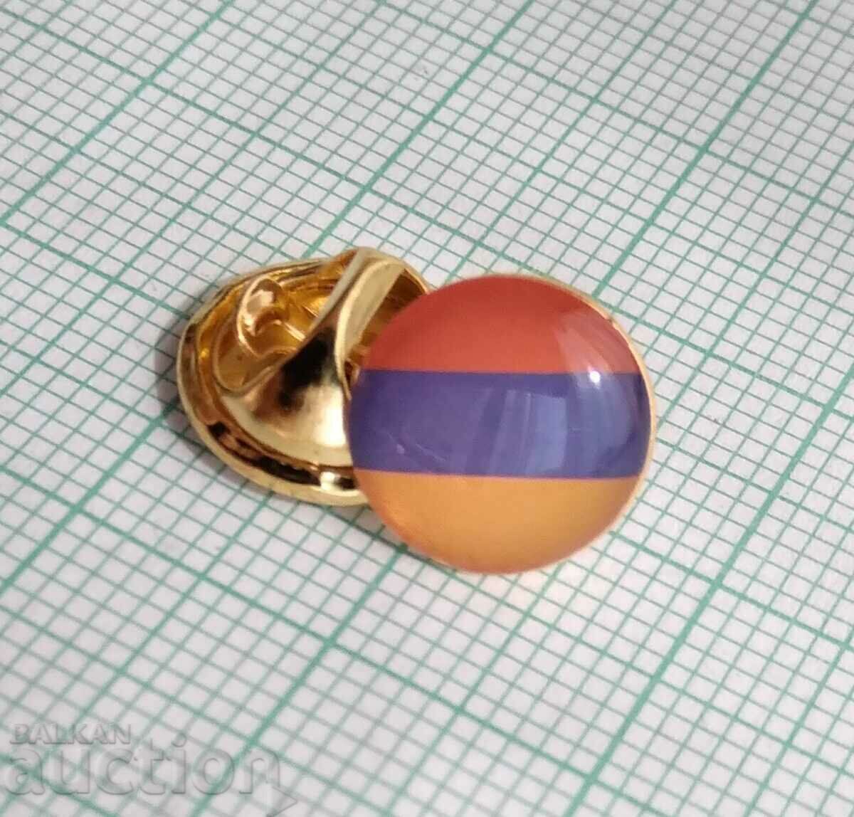 13270 Badge - flag flag Armenia with price 1.00 BGN | € 0.51