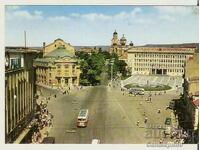 Καρτ ποστάλ Βουλγαρία Βάρνα πλατεία «9η του Σεπτεμβρίου» 3 *