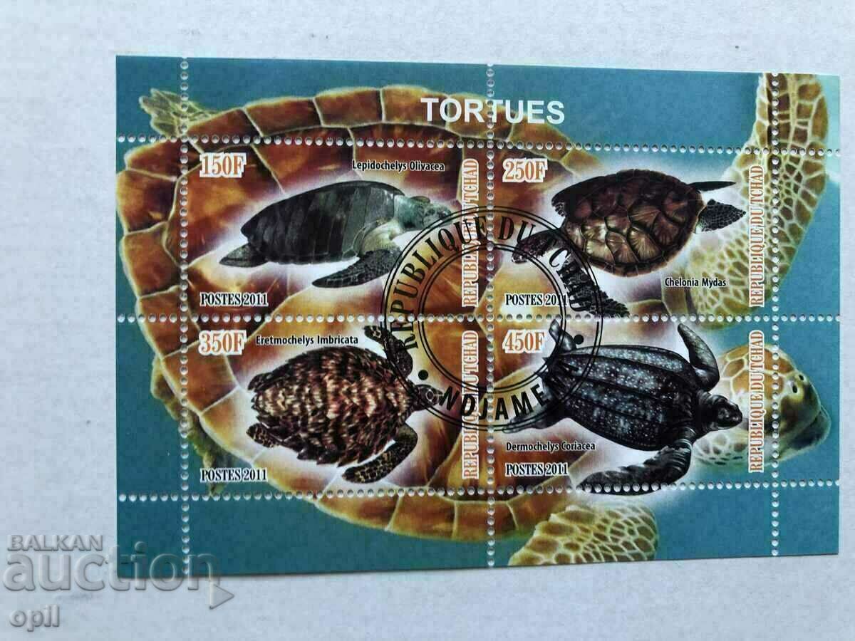 Stamped Block Turtles 2011 Τσαντ