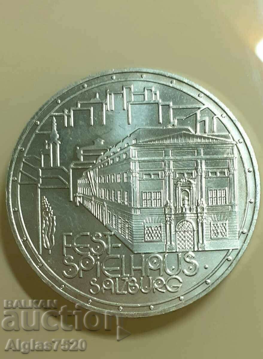 Delivery of 500 schillings/silver/Austria 1991.UNC