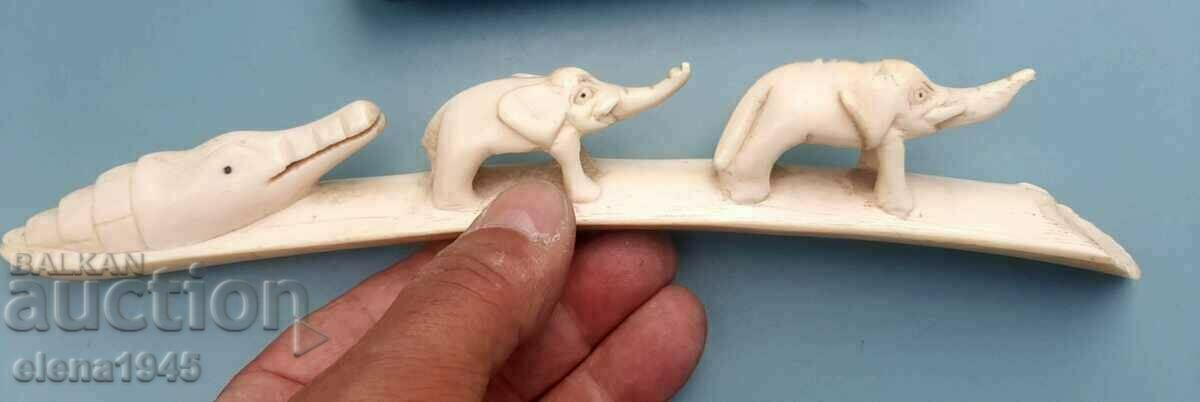 Carved ivory decoration with price 220.00 BGN | € 112.48