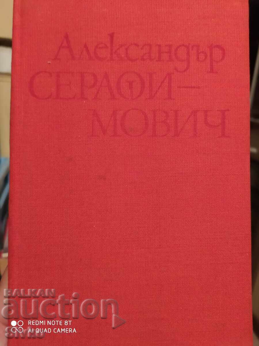 В бурята, Александър Серафимович, първо издание