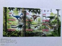Stamped Block Dinosaurs 2013 Congo