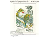 1990. Spania. America UPAEP - Păsări.