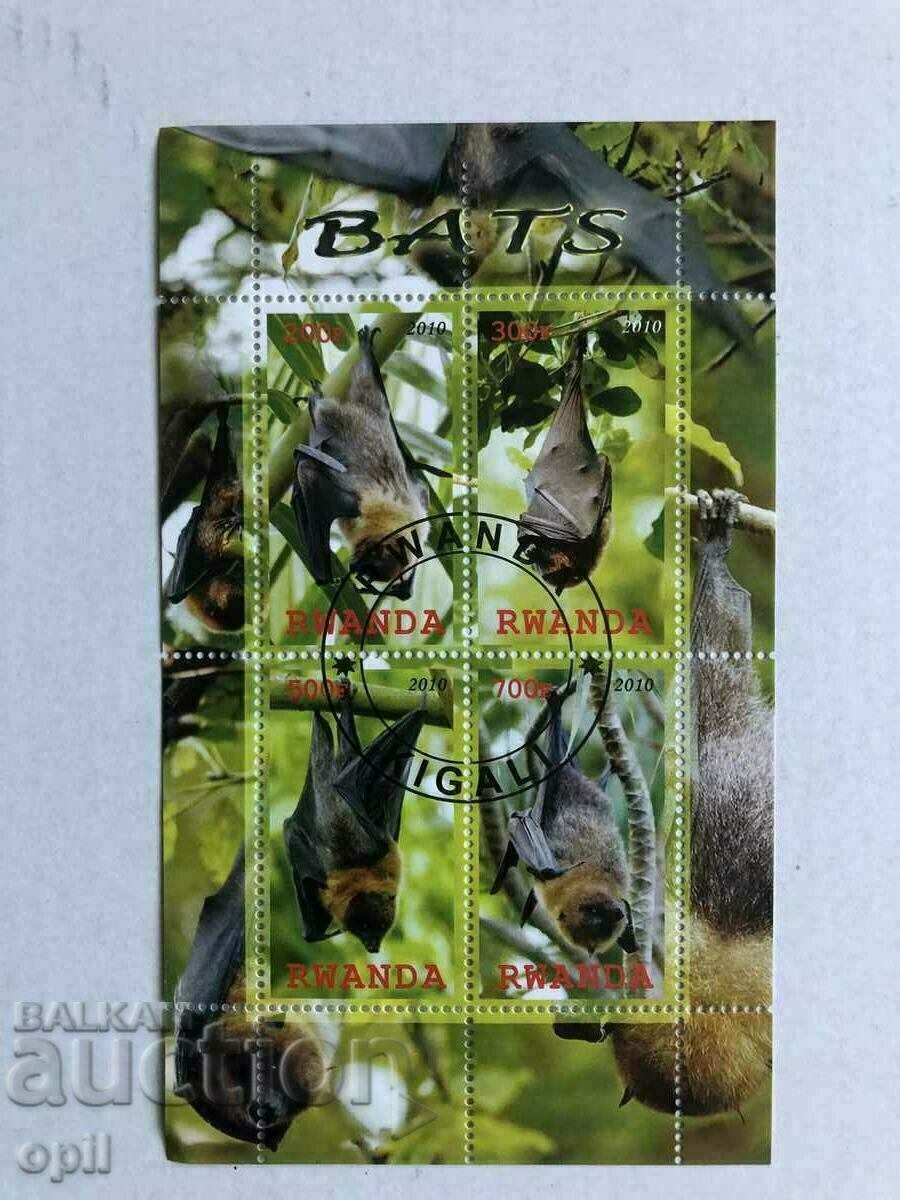 Stamped Block Bats 2010 Rwanda