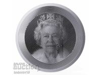 Icoane de 1 oz de argint ale inspirației Regina Elisabeta a II-a