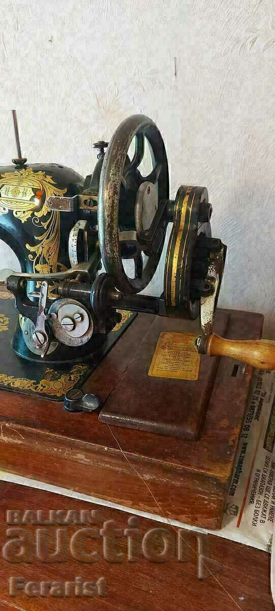 Retro hand sewing machine LADA about 100 years old. with price 85.00 BGN | € 43.46 Retro hand sewing machine LADA about 100 years old. with price 85.00 BGN | € 43.46
