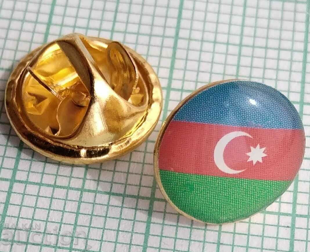 13278 Insigna - steag steag Azerbaidjan