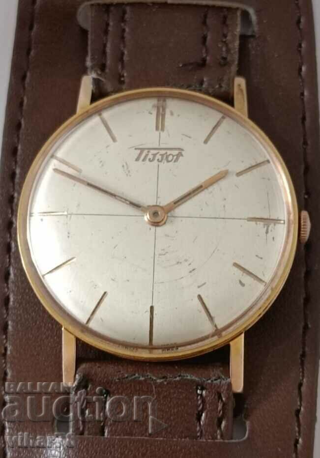 TISSOT GOLD MEN'S WATCH-20 MICRON with price 239.99 BGN | € 122.70 TISSOT GOLD MEN'S WATCH-20 MICRON with price 239.99 BGN | € 122.70