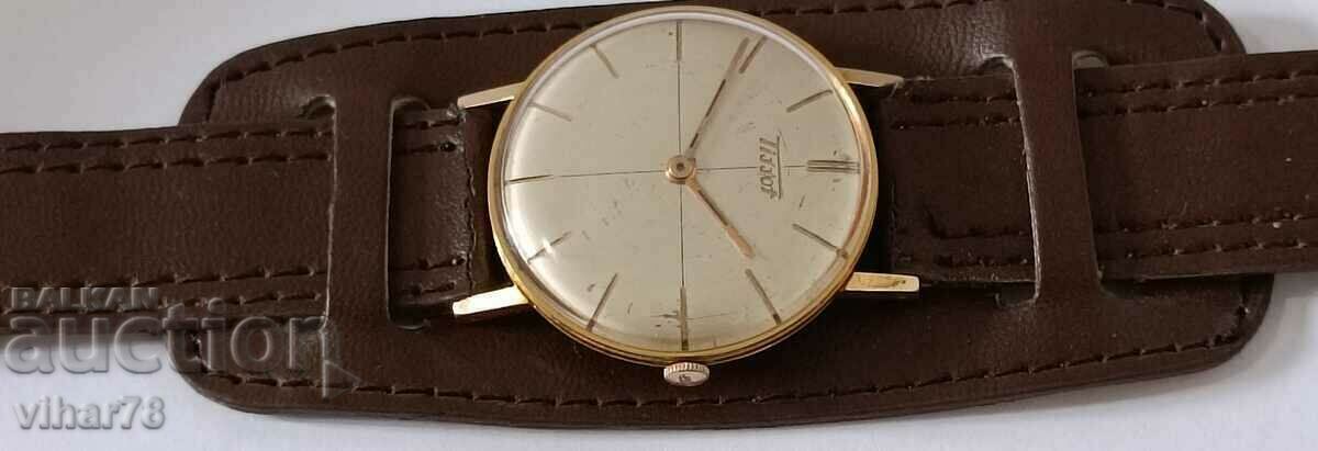 Παράδοση ΑΝΔΡΙΚΟ ΡΟΛΟΙ TISSOT GOLD-20 MICRON Παράδοση ΑΝΔΡΙΚΟ ΡΟΛΟΙ TISSOT GOLD-20 MICRON