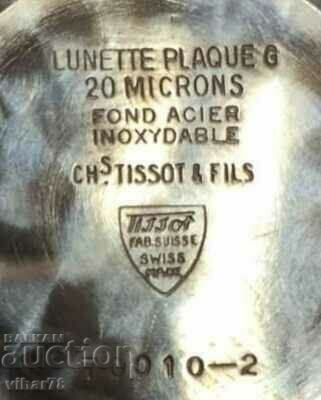 TISSOT GOLD MEN'S WATCH-20 MICRON - 6 TISSOT GOLD MEN'S WATCH-20 MICRON - 6