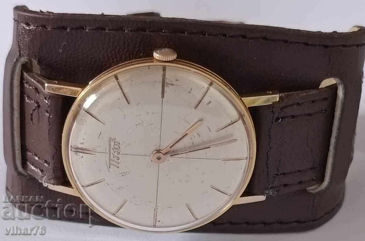 ΑΝΔΡΙΚΟ ΡΟΛΟΙ TISSOT GOLD-20 MICRON ΑΝΔΡΙΚΟ ΡΟΛΟΙ TISSOT GOLD-20 MICRON