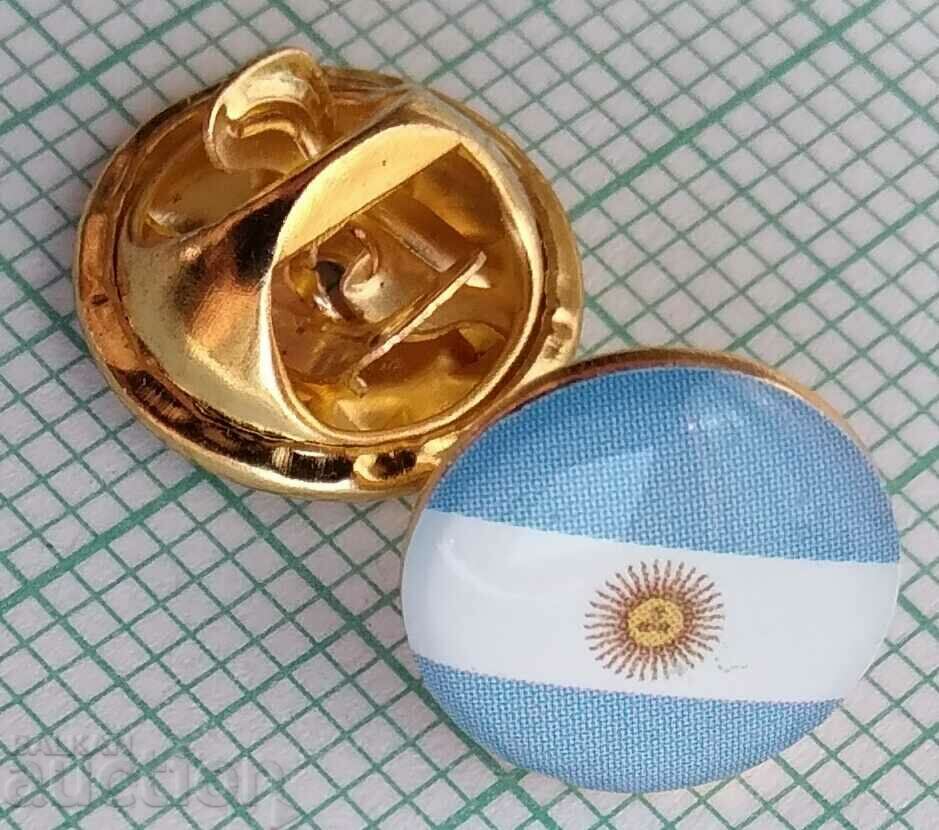 13284 Badge - flag flag Argentina