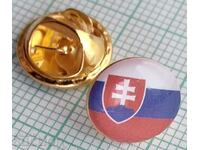 13318 Insigna - steag steag Slovacia