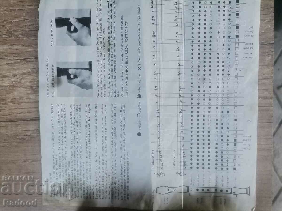 Livrarea Flaut de sus "MOLLENHAUER"