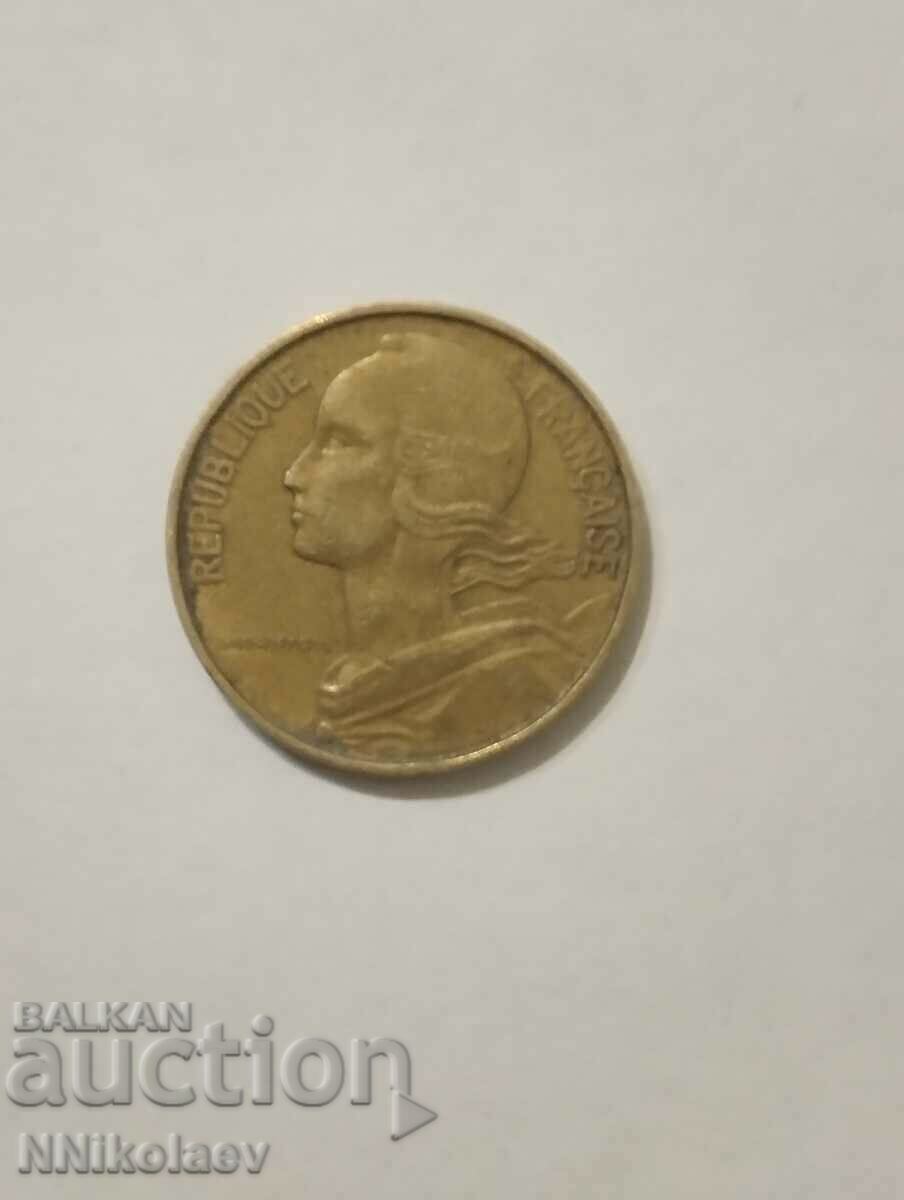 Γαλλία 10 εκατοστά 1969 με τιμή 1.00 BGN | € 0.51