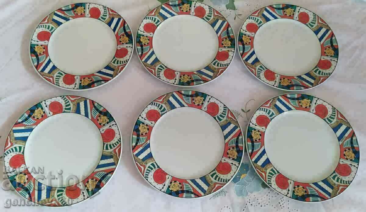 Auction Service porcelain plates WINTERLINC - BAVARIA Auction Service porcelain plates WINTERLINC - BAVARIA
