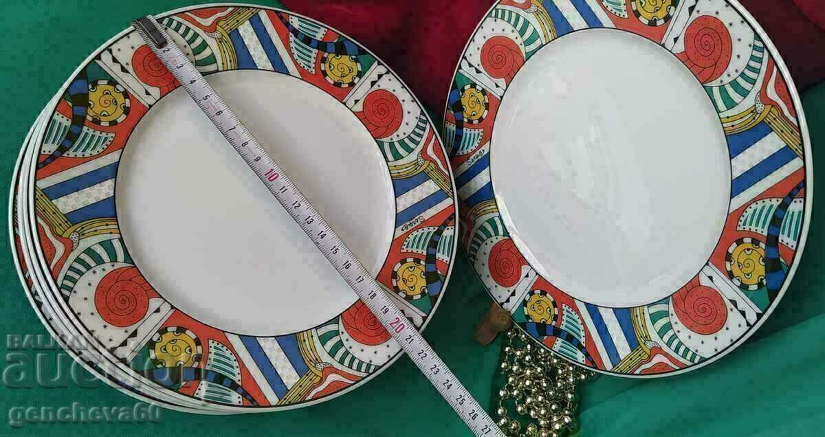 Service porcelain plates WINTERLINC - BAVARIA - 6 Service porcelain plates WINTERLINC - BAVARIA - 6