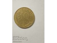 France 10 centimes 1976