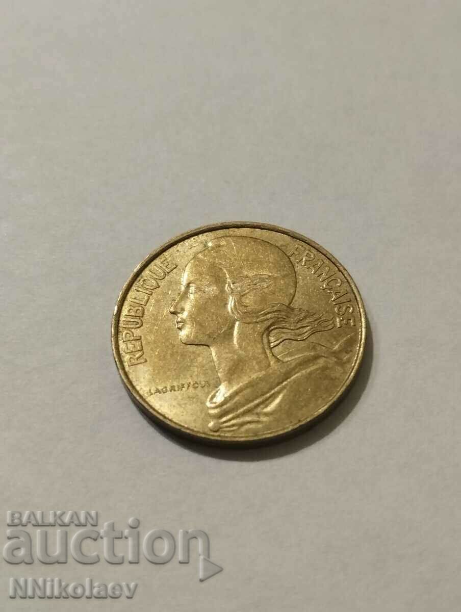 Licitație Franta 10 centimes 1989 Licitație Franta 10 centimes 1989
