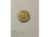 France 10 centimes 1990