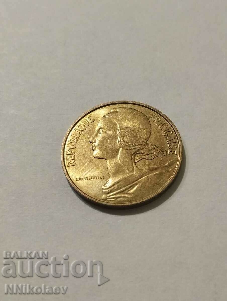 Auction France 10 centimes 1996 Auction France 10 centimes 1996