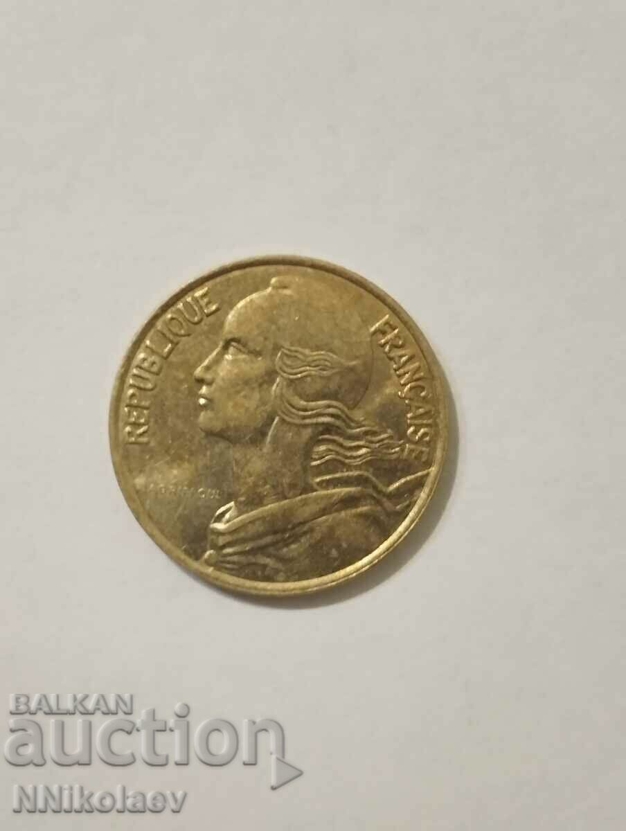 Auction  France 10 centimes 1998