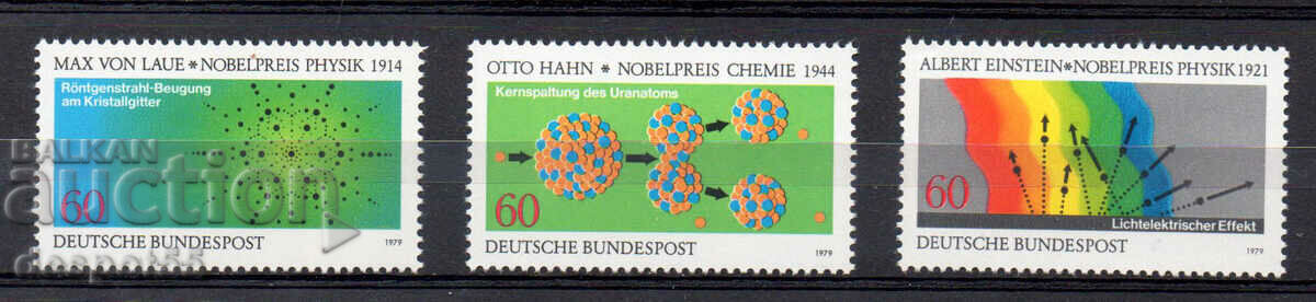 1979. Germany. Nobel Prize winners.