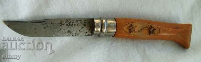 Patented folding pocket knife OPINEL No 8, France