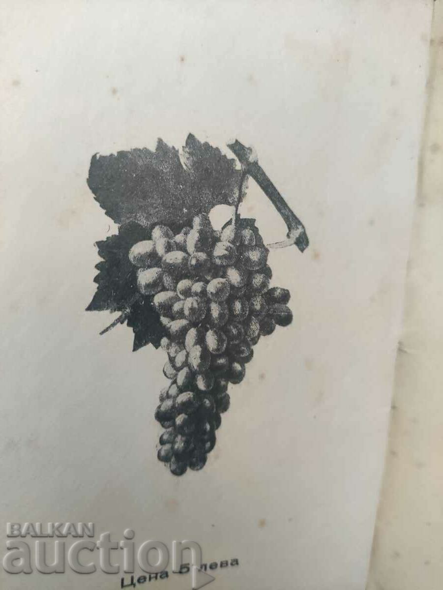 Auction  Guide to the Production and Export of Dessert Grapes 1937