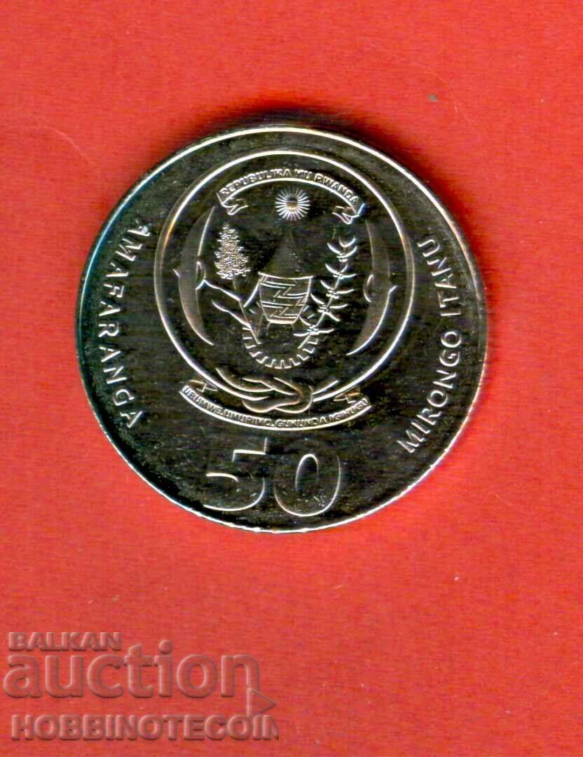RWANDA RWANDA 50 Franc emisiune - emisiune 2011 NOU UNC RWANDA RWANDA 50 Franc emisiune - emisiune 2011 NOU UNC