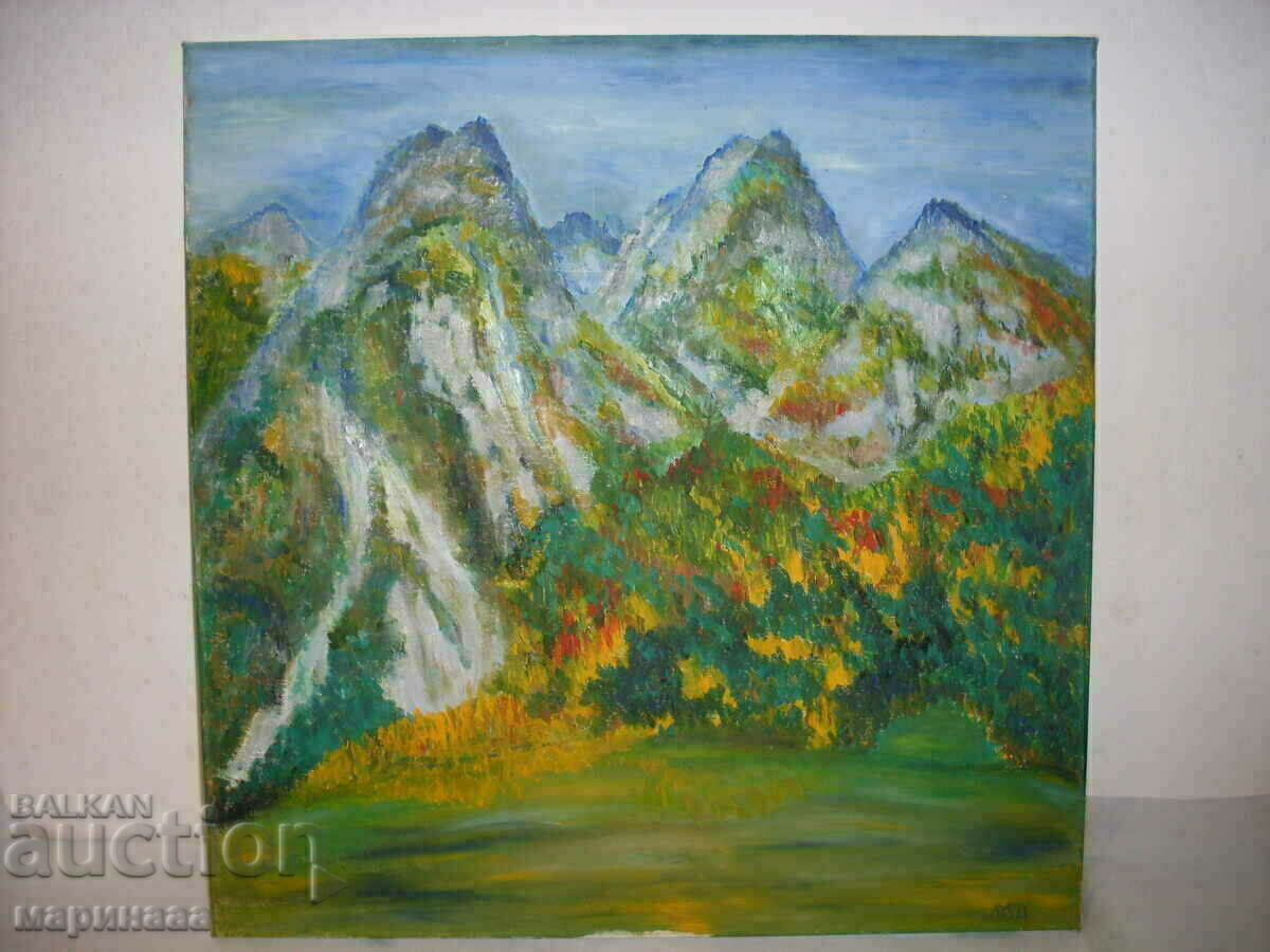 PICTURE. OIL ON CANVAS PICTURE. OIL ON CANVAS