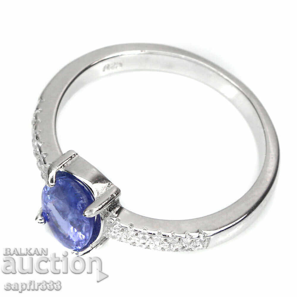 Auction UNIQUE LUXURY RING WITH NATURAL TANZANITE Auction UNIQUE LUXURY RING WITH NATURAL TANZANITE