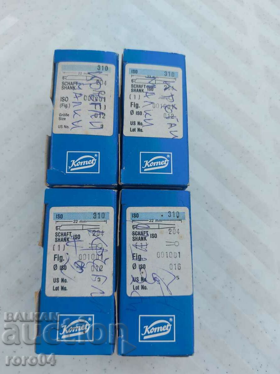 DENTAL TOOLS - COMET - NEW - 5 DENTAL TOOLS - COMET - NEW - 5