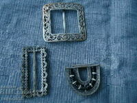 Lot of old buckles-3 pcs