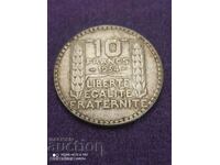 10 сребърни франка 1934